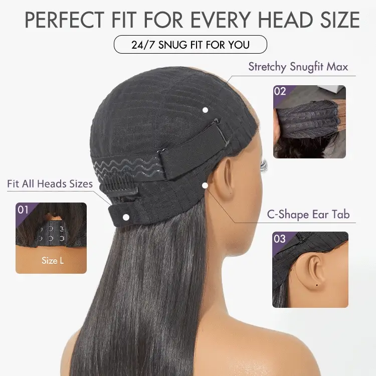 Warm Caramel Brown / Natural Black Deep Curly Glueless 5x5 Closure Pre-Cut Lace Wig - Image 13
