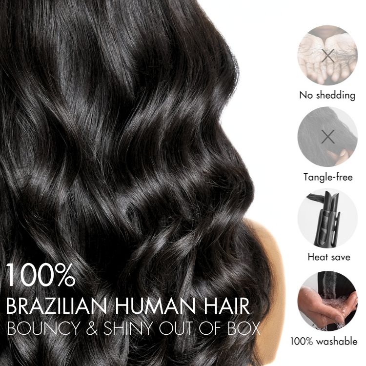 Upgraded Brazilian Hair | 1pc Body Wave 100% Virgin Brazilian Human Hair Bundle - Image 3