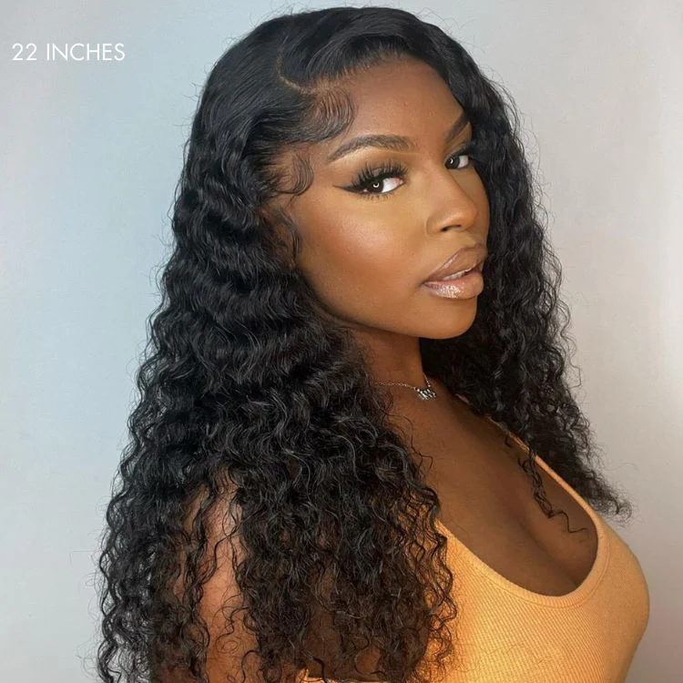 3pcs Deep Wave 100% Virgin Human Hair Curly Bundles - Image 3