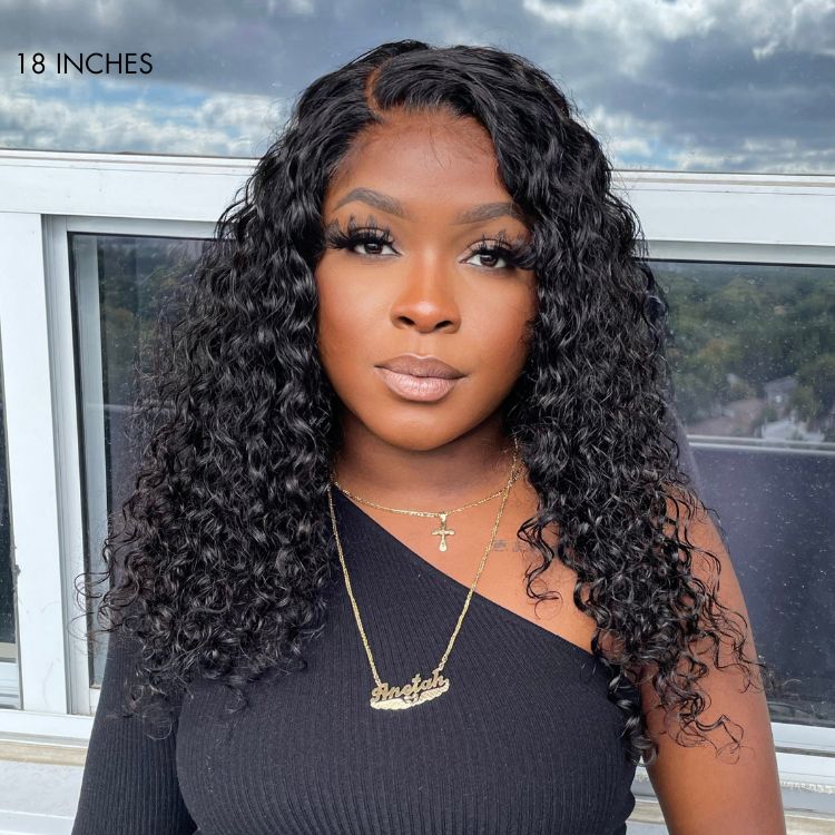 3pcs Deep Wave 100% Virgin Human Hair Curly Bundles - Image 4