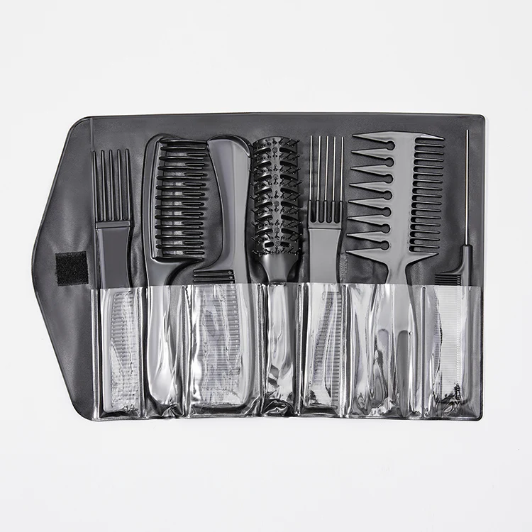 US Only | 7pcs / 1 Set Antistatic Heat Resistant Hair Comb Set for All Hair Types & Styles - Image 2