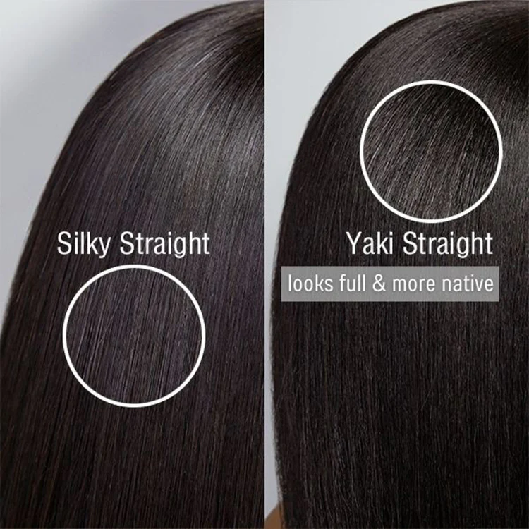 Beginner Friendly Yaki Straight Blunt Cut Bob with Bangs Glueless Minimalist Lace Wig - US Only - Image 4
