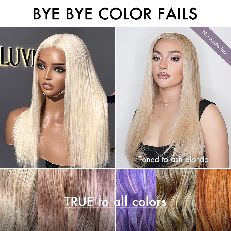 PreMax Wigs | Blonde 613 Silky Straight Glueless 5x5 Closure HD Lace Wig Pre-Cut Lace - Image 5