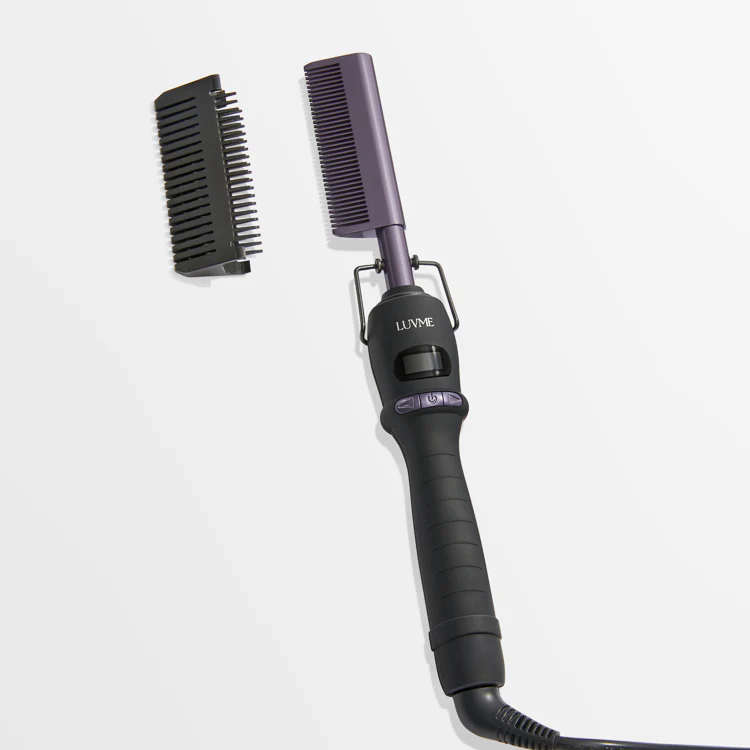 Electric Hot Comb with US Plug for Wigs and Natural Hair, 30s Fast Heating & Adjustable Temp - Image 7