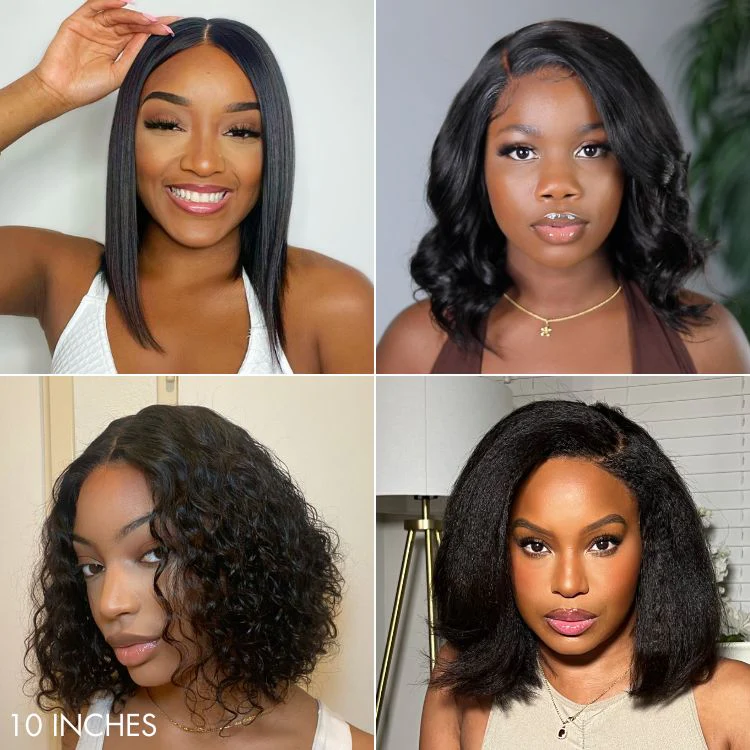 Exclusive Sale | Body Wave / Straight / Kinky / Deep Wave Human Hair U Part Wig - Image 13