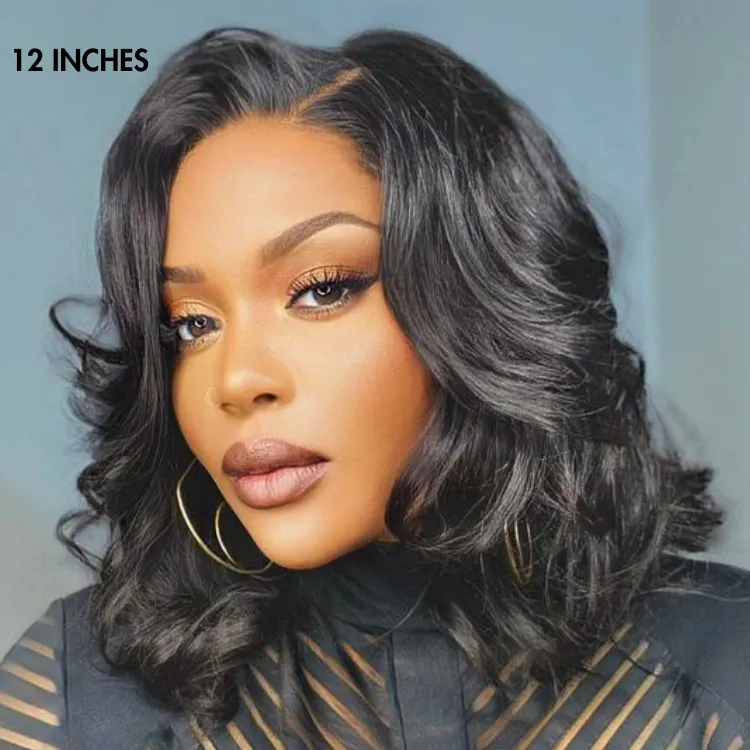 Exclusive Sale | Body Wave / Straight / Kinky / Deep Wave Human Hair U Part Wig - Image 5
