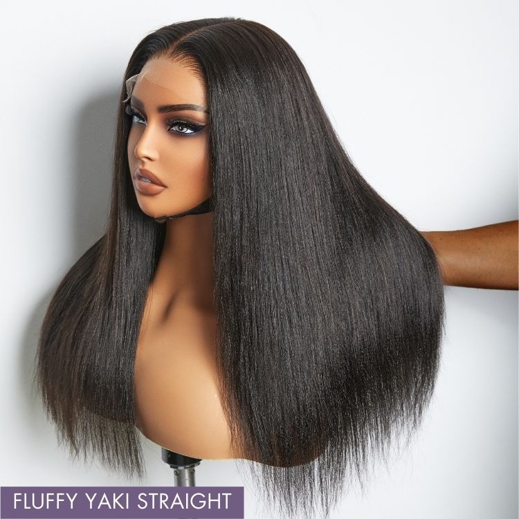 VIP ONLY | Yaki Straight 5x5 Closure HD Lace Glueless Long Wig 100% Human Hair - Image 3