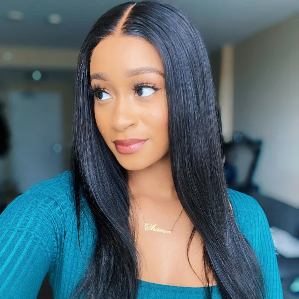 Fabulous 5x5 Lace Glueless Straight Closure Lace Wig - US Only - Image 2