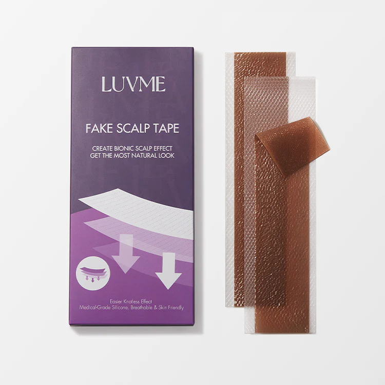 8pcs Fake Scalp Tape for Wigs, Invisible Knots & Grids Eraser - Image 8