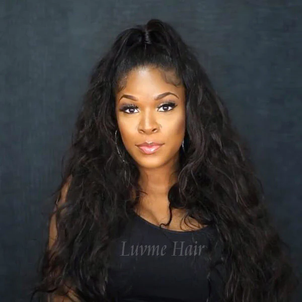 Body Wave Half Wig High Density Affordable 100% Human Hair Wig - US ONLY - Image 4