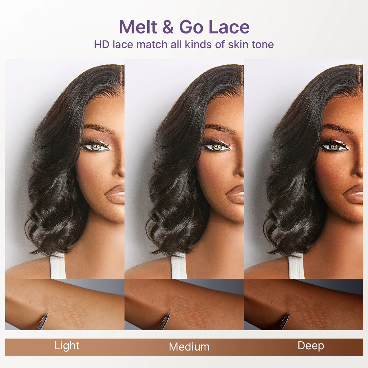 Luvme All-Day Curl Hold™ Premier Grade Hair Shoulder Length Body Wave CuticleAlign™ PartingMax Glueless 7x6 HD Lace Wig Pre-Cut Lace - Image 14