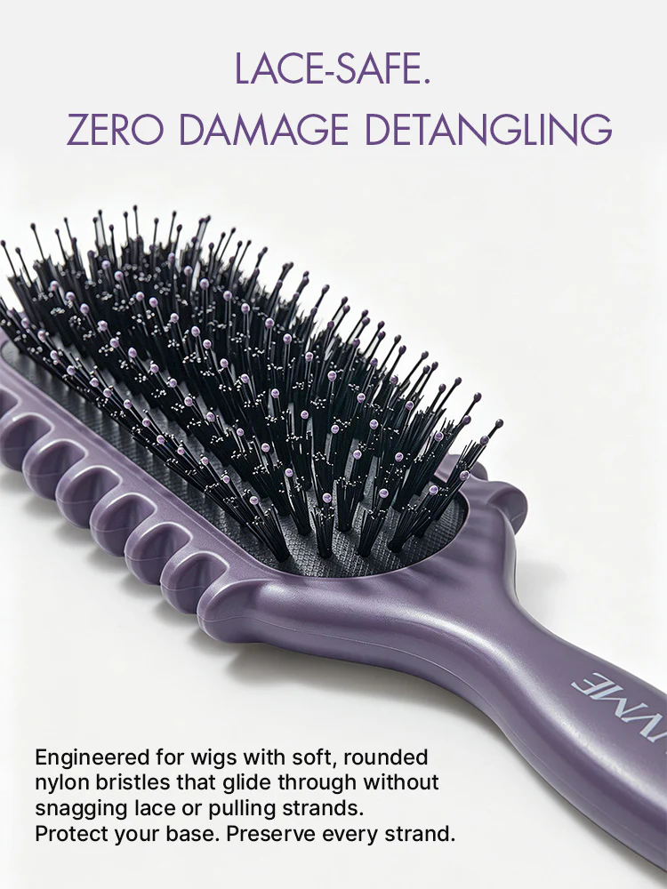LUVME Curved Curl Repair Comb - Restores Shape and Smooths Messy Curls - Image 7