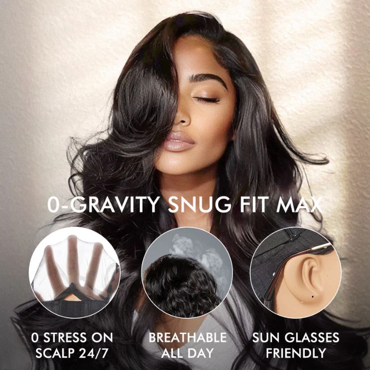 Luvme All-Day Comfort™ Wig 180% Density Bouncy Wand Curly 7x6 Closure HD Glueless Wig Pre-Cut Lace - Image 10