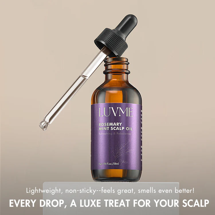 US Only | Luvme Rosemary Mint Scalp Oil, Scalp Care, Soothe & Strengthen - Image 6