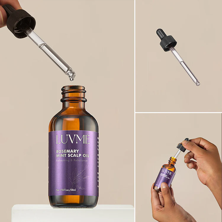 US Only | Luvme Rosemary Mint Scalp Oil, Scalp Care, Soothe & Strengthen - Image 9