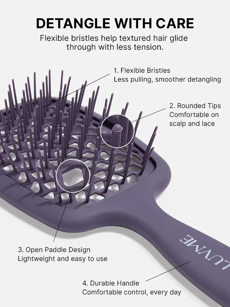LUVME Small Curl Styling Comb | Tailored for Braids and Kinky Coily Wigs - Image 3