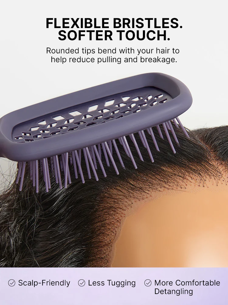 LUVME Small Curl Styling Comb | Tailored for Braids and Kinky Coily Wigs - Image 4