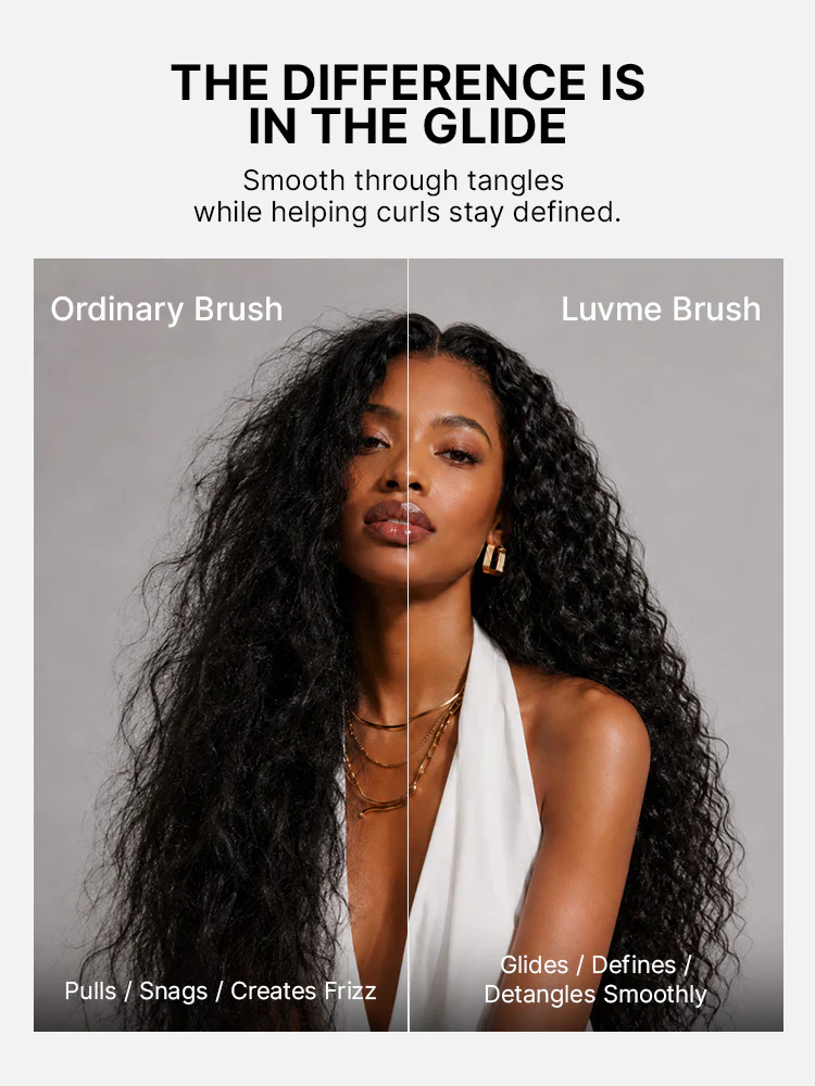 LUVME Small Curl Styling Comb | Tailored for Braids and Kinky Coily Wigs - Image 5