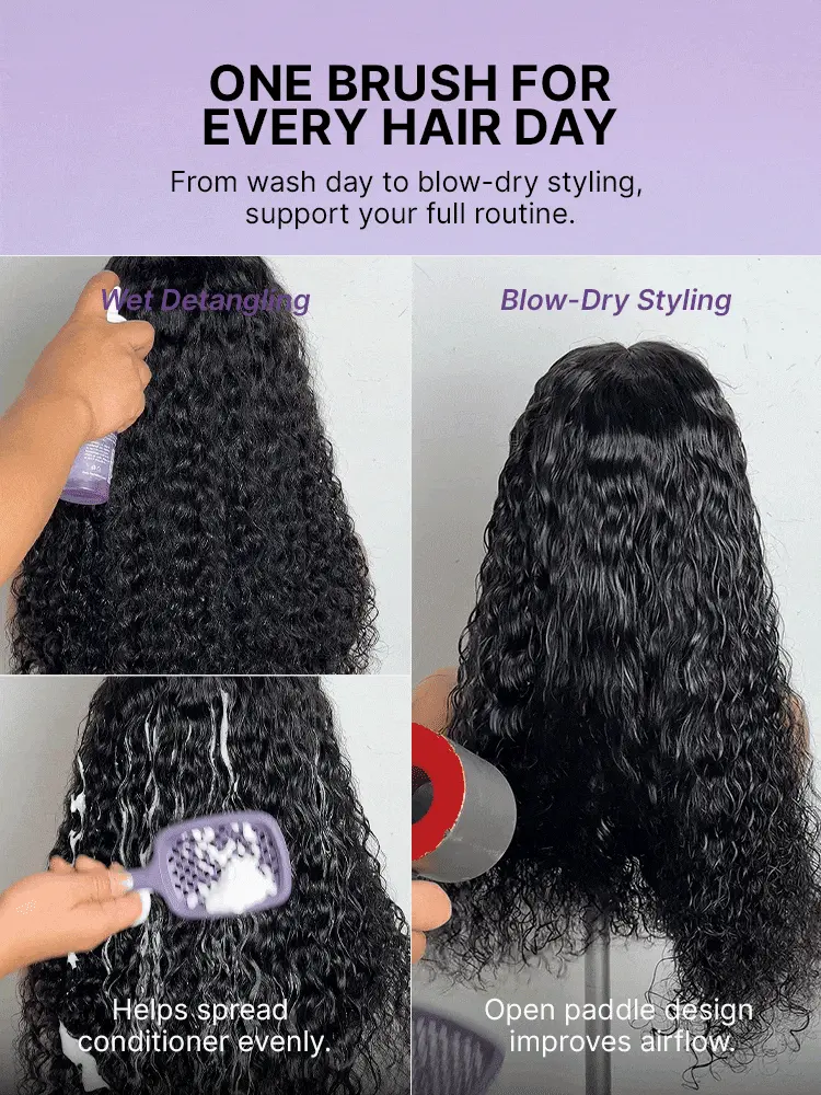 LUVME Small Curl Styling Comb | Tailored for Braids and Kinky Coily Wigs - Image 7