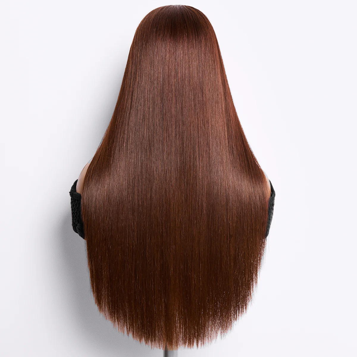 Eliana | RawMagic -  Chocolate Brown Silky Straight 5x5 Closure HD Lace Glueless Wig 100% Human Hair - Image 4