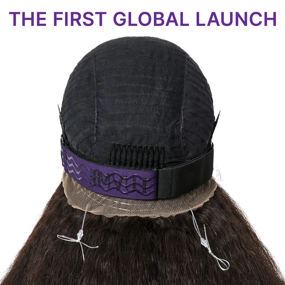 MyOwn-Fit™ 360 HD Lace Free Parting Water Wave Wig Flexi-Fit Invisi Drawstring Cap & Pre-Cut Lace - Image 9