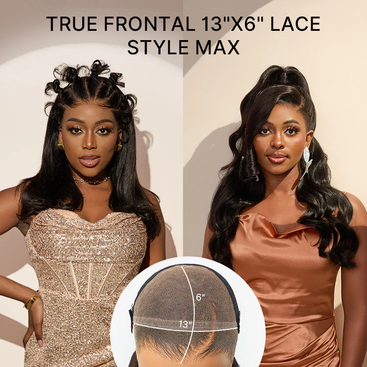 NatureMAX™ 250% Density Loose Wave Glueless 13x6 HD Lace Front High Density Long Wig Pre-Cut Lace Flexi-Fit Drawstring Cap - Image 3