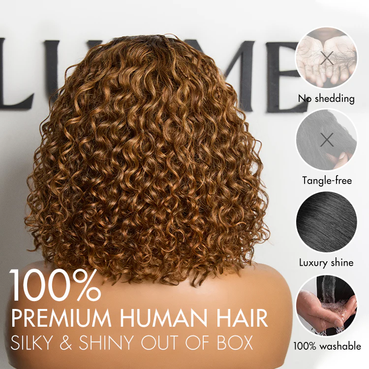 New Customers Only | Boho Braids Deep Curly Glueless 5x5 Closure Lace with Braided Top Human Hair Wig Pre-Cut Lace - Image 7