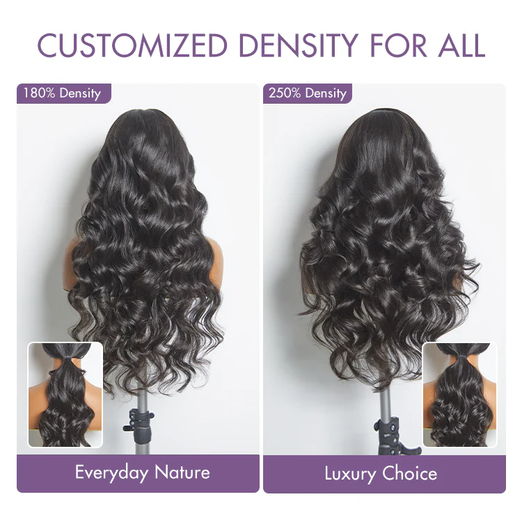 New Customers Only | Luvme All-Day Comfort™ Wig PartingMax 180% / 250% Density Glueless 7x6 Closure HD Lace Loose Body Wave Long Wig Pre-Cut Lace - Image 10