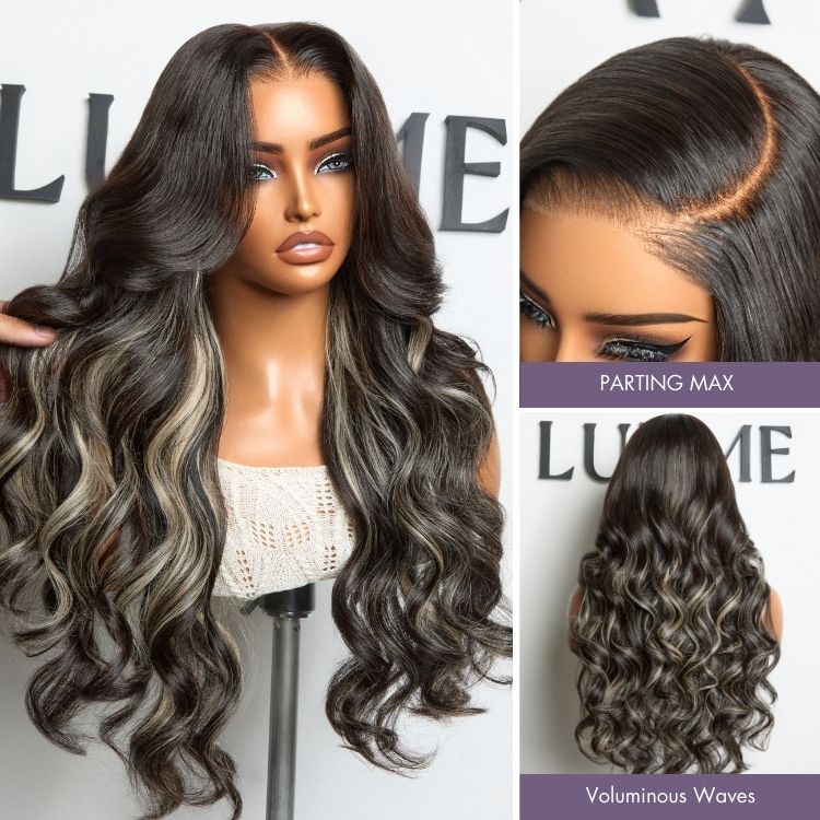 New Customers Only | Luvme All-Day Comfort™ Wig PartingMax 180% / 250% Density Glueless 7x6 Closure HD Lace Loose Body Wave Long Wig Pre-Cut Lace - Image 16