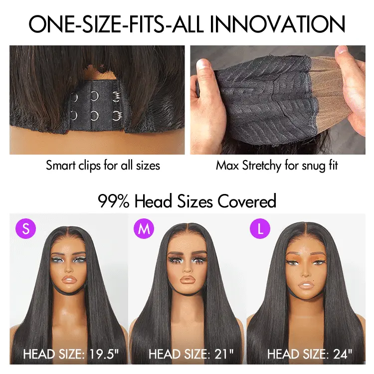 New Customers Only | Luvme All-Day Comfort™ Wig PartingMax 180% / 250% Density Glueless 7x6 Closure HD Lace Loose Body Wave Long Wig Pre-Cut Lace - Image 2