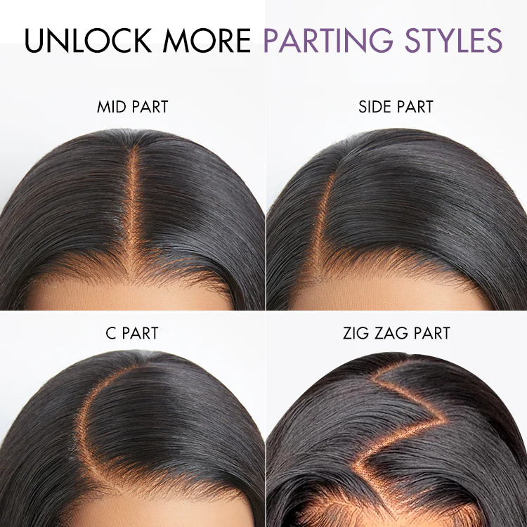 New Customers Only | Luvme All-Day Comfort™ Wig PartingMax 180% / 250% Density Glueless 7x6 Closure HD Lace Loose Body Wave Long Wig Pre-Cut Lace - Image 24