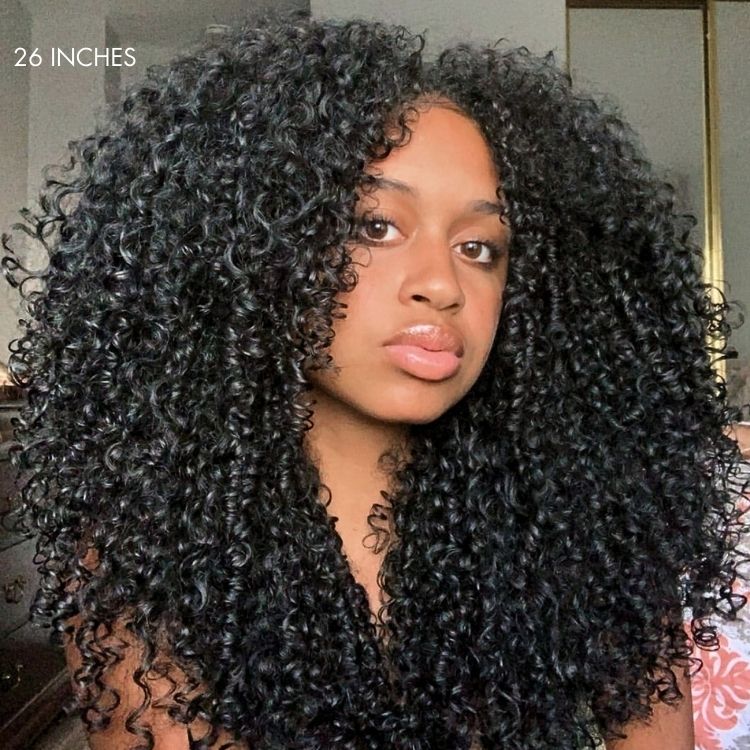 New Customers Only | Luvme Too Easy Texture™ 3-In-1 Half Wig Kinky Curly / Yaki Straight / Messy Burmese Curly Glueless Flexi-Fit Drawstring Wig - Image 6