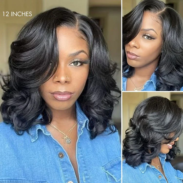 New Customers Only | PreMax Wigs - Luvme Hair Body Wave / Straight Glueless 13x4 Frontal Lace Long Wig Pre-Cut Lace - Image 5