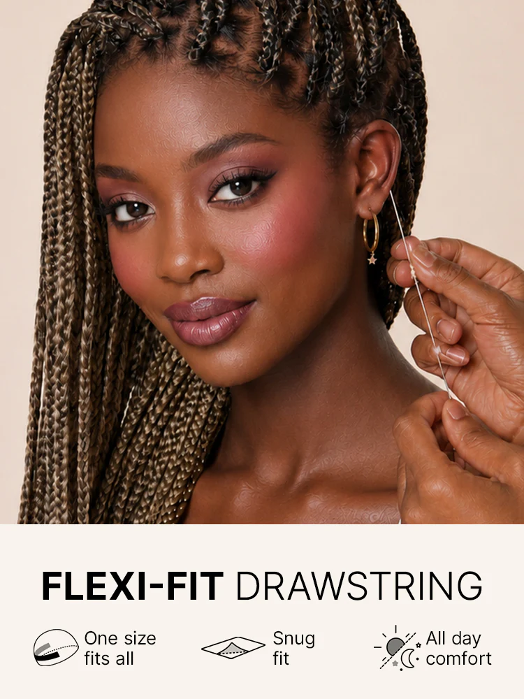 OwnScalp™ 613 Blonde Lightweight Salon-Like Braids with a Real Scalp Look Full HD Lace Knotless Box Braided Wig Drawstring Cap - US Only - Image 9