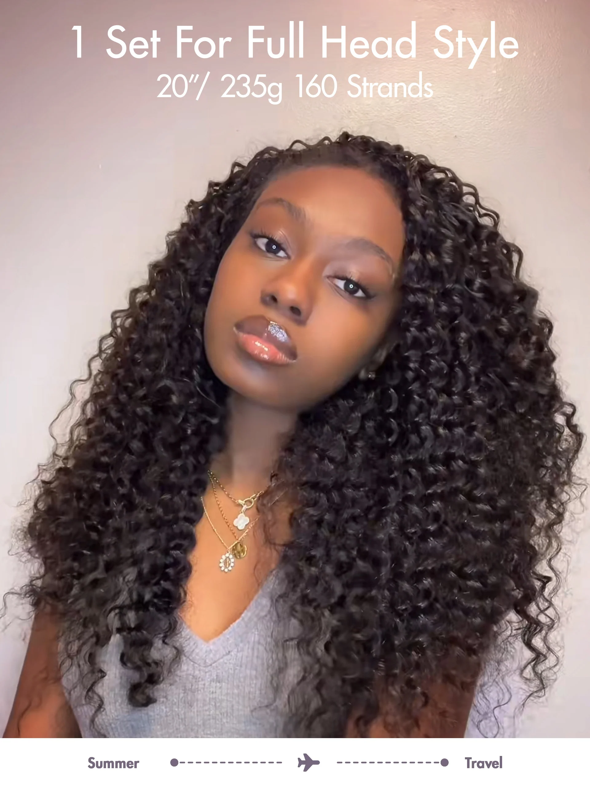Readitress™ Pre-Separated Feather Crochet Human Hair for Miracle Knots Boho Braids | Deep Wave, Burmese Curly Protective Style (Free Gifts Included)  - US Only - Image 9