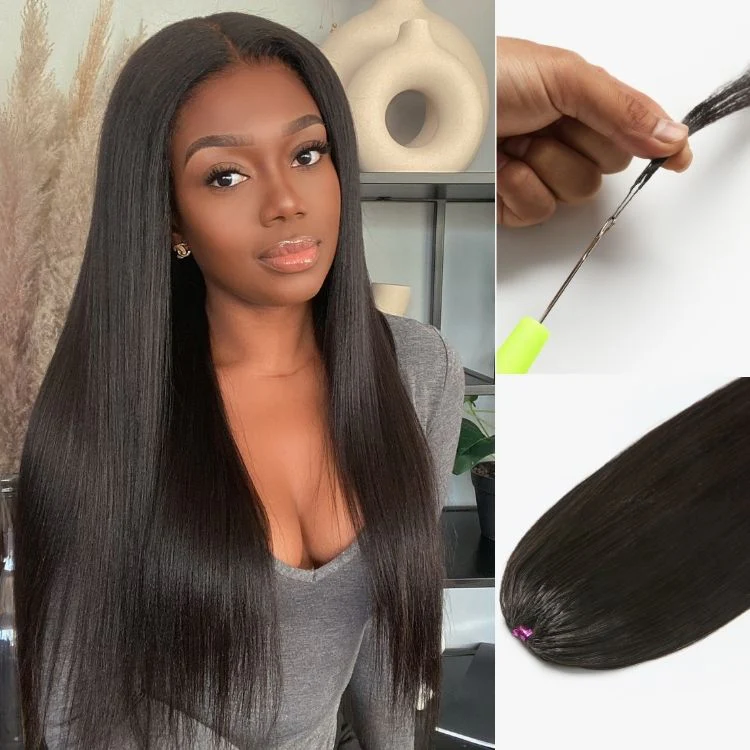 Readitress™ Pre-Separated Feather Crochet Human Hair for Miracle Knots Boho Braids | Silky Straight Protective Style (Free Gifts Included) - US Only - Image 8