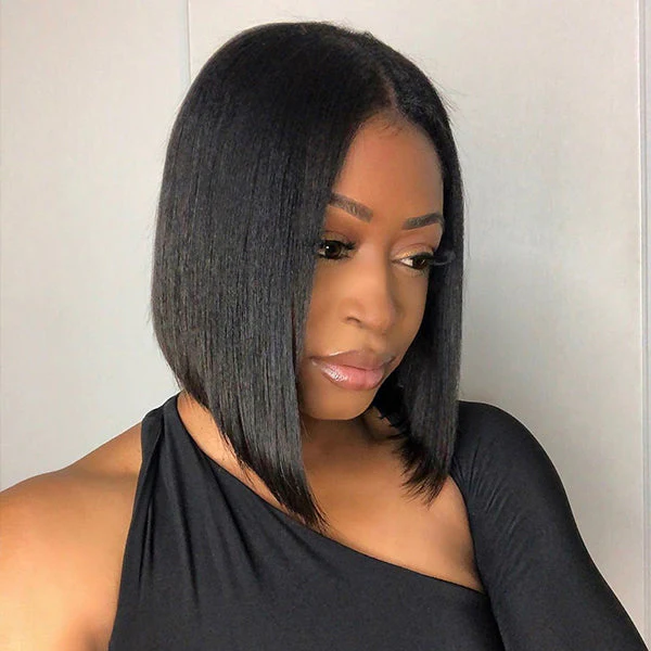 Quick & Easy Affordable U Part Bob Wig 100% Human Hair - US Only - Image 2