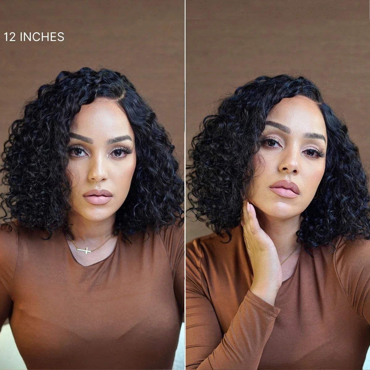 Ready to Go Water Wave Short Curly Bob Wig Glueless Minimalist HD Lace Wig Pre-Cut Lace - Image 2