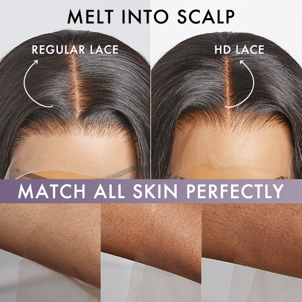 Kinky Curly Minimalist HD Lace Glueless Mid Part Short Wig 100% Human Hair- US Only - Image 5