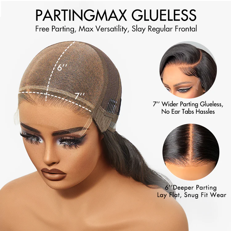 Special Deal | Luvme Hair PartingMax Glueless Wig Silky Blunt Bob Cut 7x6 Closure HD Lace Wig Breathable Cap - Image 7