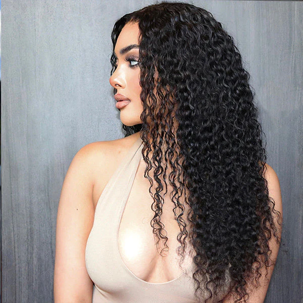 Special Deal | Deep Wave Glueless 5x5 Closure Undetectable Lace Wig | Real HD Lace - Image 4