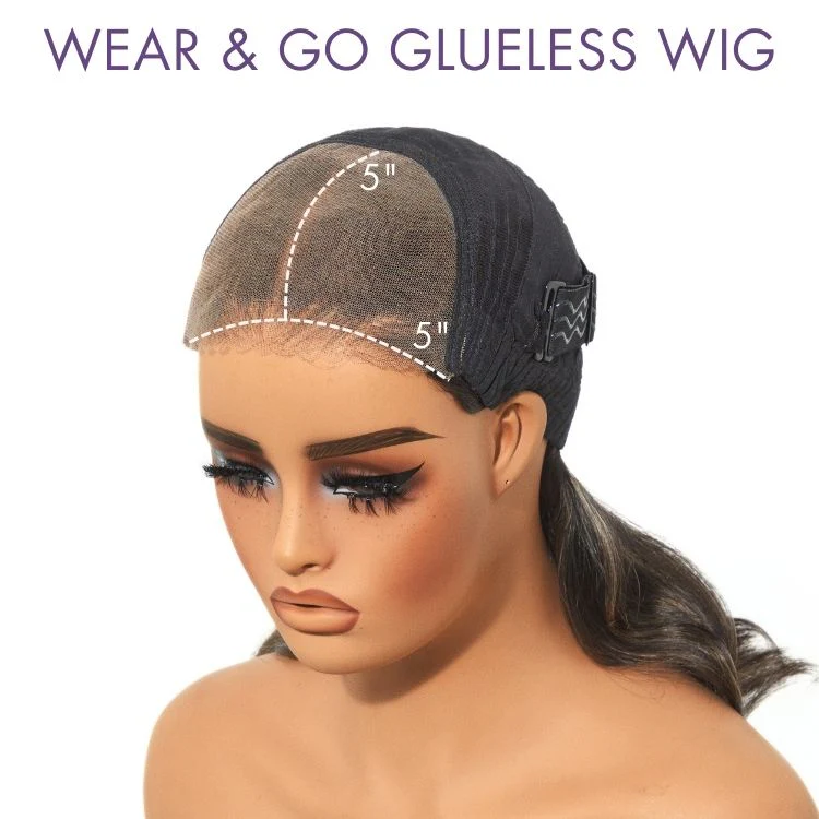 Weekly Special | Blonde Highlight Short Layered Bob Wig Glueless 5x5 Closure Pre-Cut Lace Wig All Head Sizes Fit Cap - Image 8