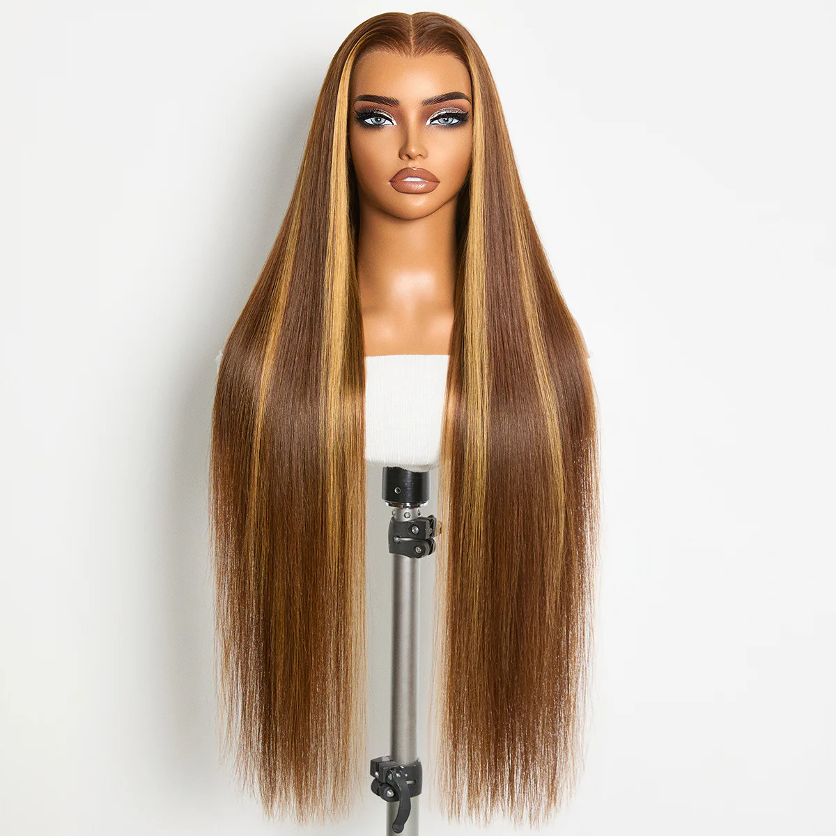 THE BUST DOWN | RawMagic x Kim Kimble Icon Collection Super Long Straight 13x6 Frontal HD Lace Wig with Drawstring Cap - Image 20