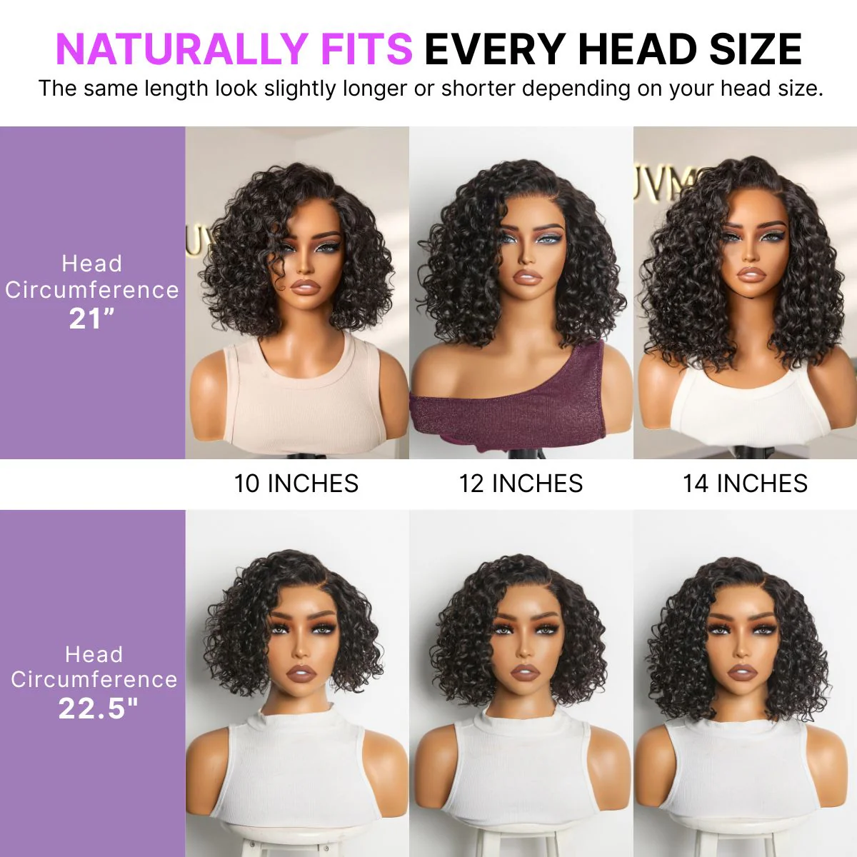 Tiktok Exclusive Deal | Ready to Go Water Wave Short Curly Bob Wig Glueless Minimalist HD Lace Wig Pre-Cut Lace - Image 11