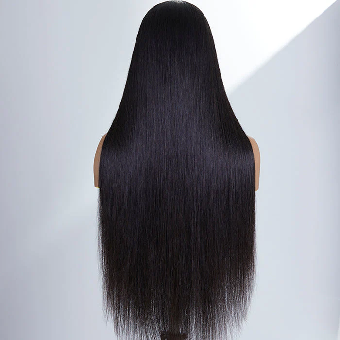 Vanessa Style Silky Straight With Bangs No Lace Glueless Long Wig 100% Human Hair - Image 2
