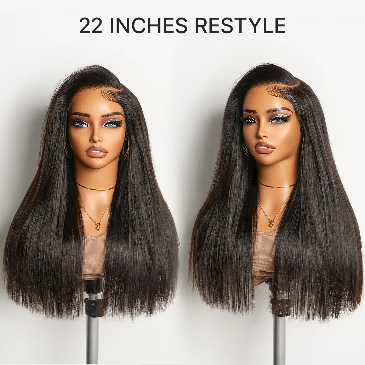 VIP ONLY | All-Day Comfort™ Wig 180% Density Bone Straight with Baby Hair PartingMax Glueless 7x6 Closure HD Lace Wig Pre-Cut Lace