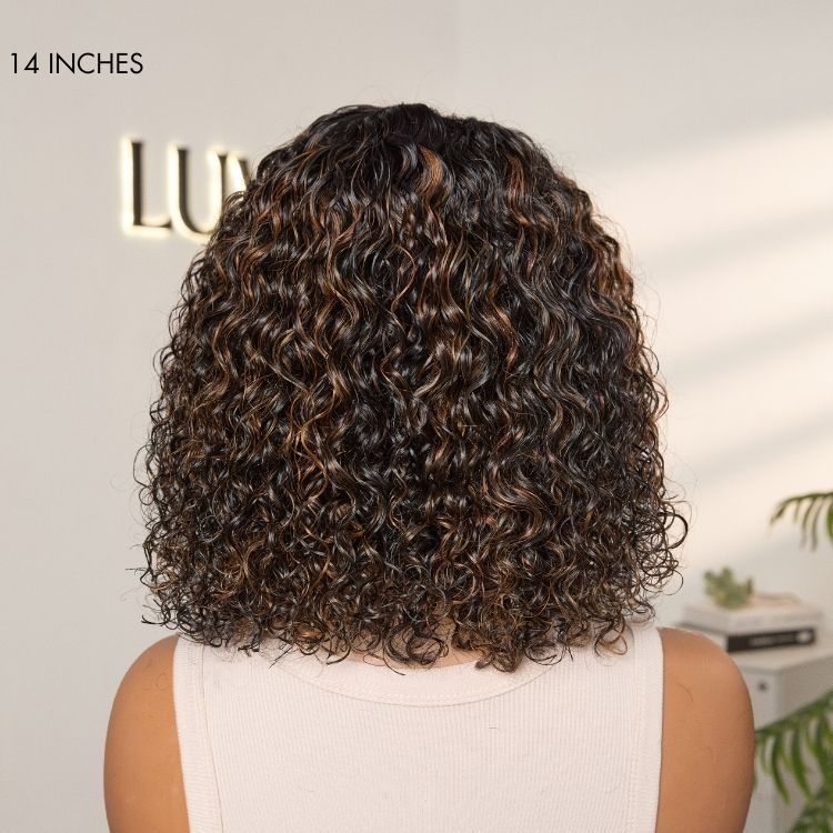 Wet and Wavy 5x5 Closure Pre-Cut Lace Water Wave Wig Glueless Side Part Human Hair Wig - Image 20