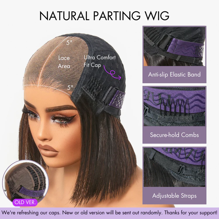 Wet and Wavy 5x5 Closure Pre-Cut Lace Water Wave Wig Glueless Side Part Human Hair Wig - Image 21