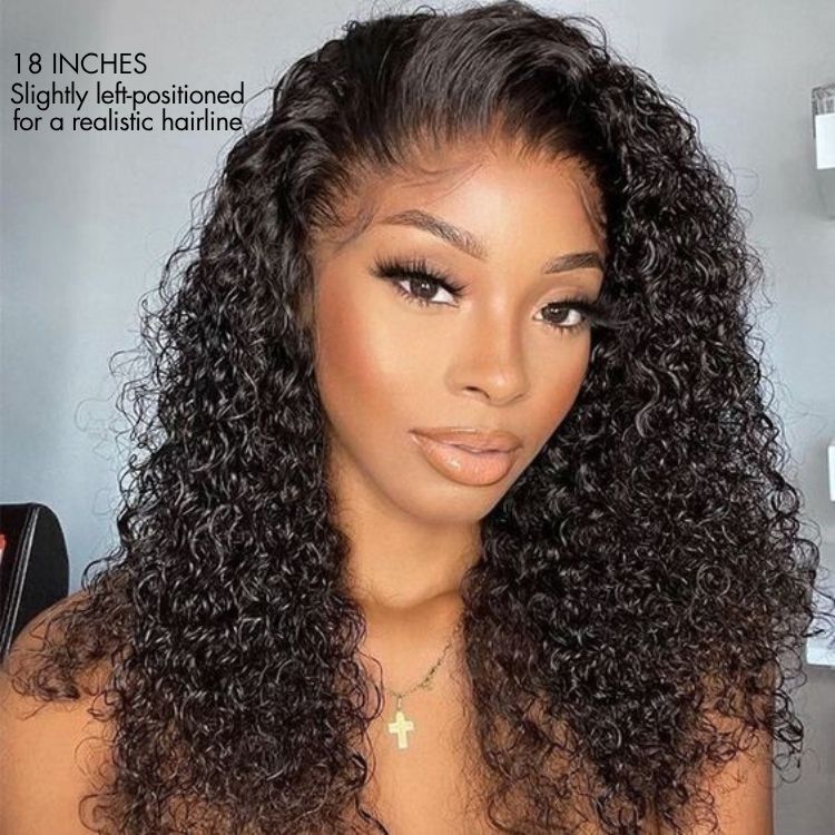 Wet and Wavy 5x5 Closure Pre-Cut Lace Water Wave Wig Glueless Side Part Human Hair Wig - Image 8
