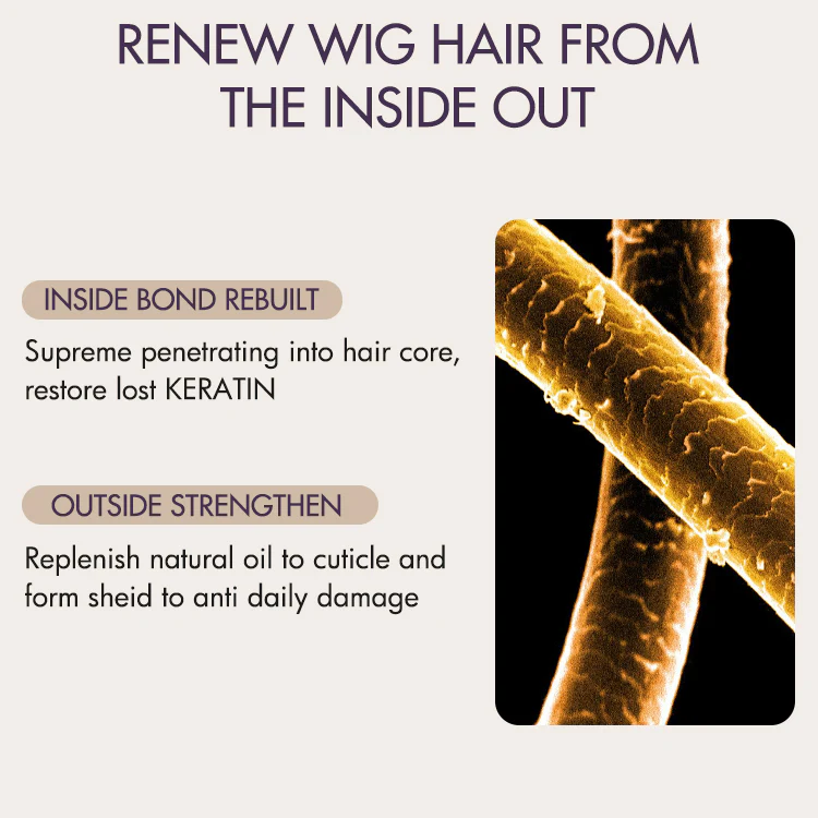 US Only | Wig Renewal Hair Oil & Hydrating Mist for Wig Care Accessories - Image 6
